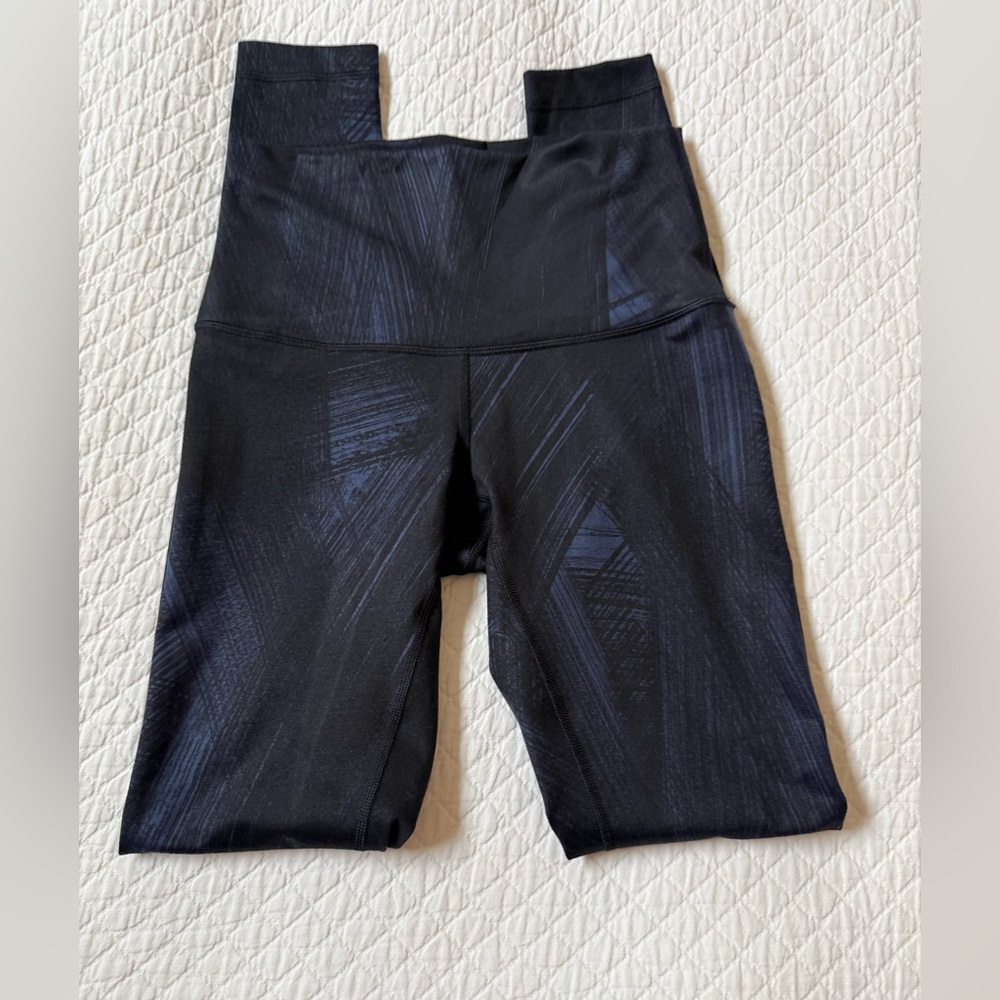 lululemon athletica Black Patterned Leggings